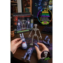 Toyfest Five Nights At Freddy’s Endo Series Bonnie Figür 15 cm Endoskeleton Koleksiyon Oyuncak Seti