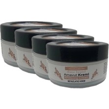 Süper Three Brand 4lü Adet Arnavut Kremi Whitens Cream Tümbölge  Kremi 50 ml
