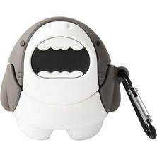 Mi7a Enco Air 3 Uyumlu Shark Figürlü Koruyucu Kılıf