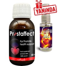 Prostaffect 50 ml Şurup Erkeklerin Özel Durumlarına Çok Özel Içecek Form + Lustra Masaj Yağı