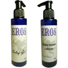 Süper Eros 125ML Şeftali Aromalı 125ML Dlay Jel Erkeklere Özel Set