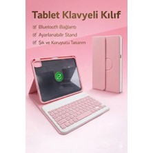 Ridata iPad Air 11 M3 6.nesil 360° Dönebilen Bluetooth Klavyeli Tablet Kılıfı