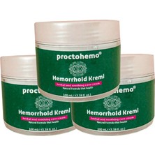 Proctohemo Bakım Kremi 150 ml 3 Tane Birden
