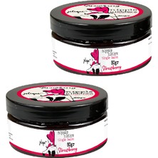 Nipple Nibblers Erotictingle Strawberry 2 Adet Memeucu Hareketlendirici Balsam Çilek Aromalı 50ML - Çilekli Göğüskremi