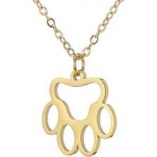 kuyumcudan Kedi Köpek Pati Gold Kaplama - V091