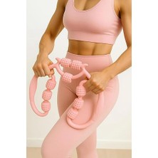 Nuvvo Tineke Kas Gevşetici Sıkılaştırıcı Masaj Aleti 9 Tekerlekli Ayarlanabilir Lenf Drenaj Rulosu Bacak Kol Selülit