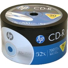 Hp Cd-R 700 Mb 80 Min 52X Shrink 50 Li