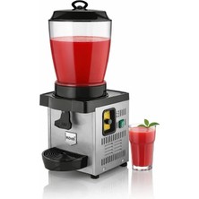 Remta Royal Mini ST34 11 Litre Şerbet ve Ayran Soğutucu - Gri