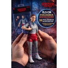 Toyfest Stranger Things Eleven Upside Down Figürü 15,5 cm Aksesuarlı Koleksiyon Aksiyon Figürü