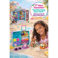 Toyfest Squishmallows Squish-A-Longs On-The-Go Bavul Oyun Seti 2 Mini Figür 3 Katlı Aksesuarlı 6+