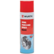 Würth Genel Temizleme Spreyi Basıc 500 ml Yağ Katkıları İçin Özel Formül
