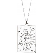 kuyumcudan Tarot Gümüş Kolye - V181