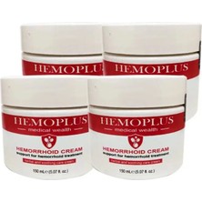 Süper Hemoplus Büyük Boy Bakım Kremi 4 Adet 150 ml