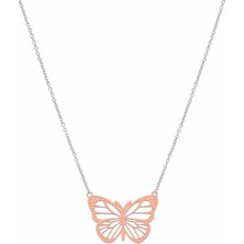 kuyumcudan Kelebek Kadın Gümüş (V097)