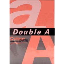  double-a renkli fotokopi kağıdı a4 75 gram fosforlu punch (500 lü paket)