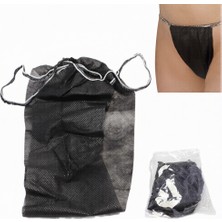 Private 100 Adet Tek Kullanımlık Tela Nonwoven Tanga Külot Tek Tek Poşetli Spa Masaj Hasta Külodu Hijyenik Kullan At Iç Çamaşırı Nefes Alabilen Kumaş