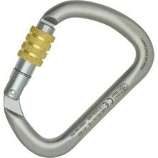 Kong Italy Kong X-Large Carbon Screw Sleeve Vidalı Kilitli 50KN Çelik D Karabina