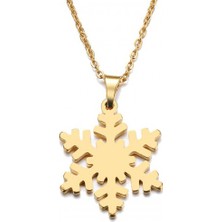 kuyumcudan Kar Tanesi Gold Kaplama - V087