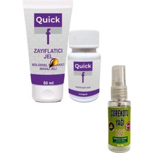 Quickf Bakım Seti + Masaj Yağı 30 ml