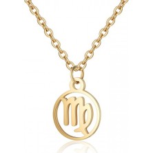 kuyumcudan Başak Burcu Gold Kaplama - V014