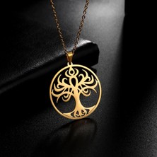 kuyumcudan Hayat Ağacı Model-12 Gold - V061