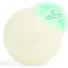 Uravas Store Chuckit! Glow Gece Parlayan Oyun Topu – Fosforlu, Dayanıklı At-Getir Oyun Topu - (Larg