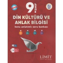 Limit Yayınları 9. Sınıf Din Kültürü ve Ahlak Bilgisi Konu Anlatımlı Soru Bankası