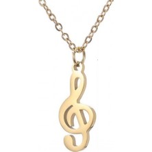 kuyumcudan Sol Anahtarı Gold Kaplama - V169