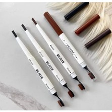 Nuveden Ieg™ 3'lü Kaşık Fırçalı Kaş Kalemi Seti