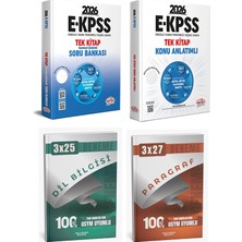 Anla Kazan Yayınları Editör + Anla Kazan 2026 Ekpss Tek Kitap Soru Bankası + Konu Anlatım + Paragraf Dil Bilgisi Deneme