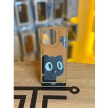 Avcı Teknoloji Market Redmi Note 13 Uyumlu Sevimli Hayvan Figürlü Yumuşak Silikon Telefon Kılıfı