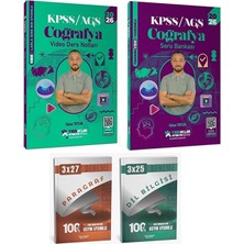 Anla Kazan Yayınları Yediiklim 2026 Kpss Coğrafya Atölye Video Ders Notları + Soru Bankası 2 Li Set - Hakan Topcan Yediiklim Yayınları