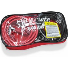 Alfa Hırdavat Akü Takviye Kablosu 2000 Amp 2.20 M