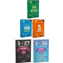 Anla Kazan Yayınları Pegem + Anla Kazan 2026 Kpss Gygk Tek Konu + 3000 Soru + 5 Deneme + Paragraf Dil Bilgisi Deneme 5li