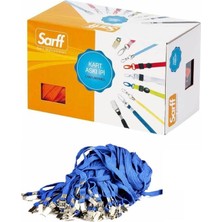  sarff kart ıpi metal klipsli mavi 50 li (1 paket 50 adet)