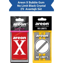 Areon x Bubble Gum + No Limit Black Crystal Avantajlı Paket