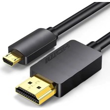 Forzacase Micro HDMI To HDMI Kablo 1.5m Raspberry Pi Kamera Gopro Uyumlu Çevirici - FC1197