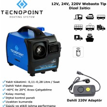 Tecnopoint 5kw Çanta Tipi Webasto