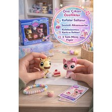 Toyfest Littlest Pet Shop Minişler 2'li Figür Seti S4 269-270 Kapibara ve Shorthair Kedi Koleksiyoncu