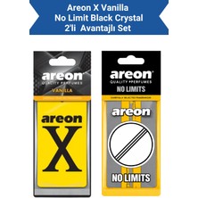 Areon x Vanilla + No Limit Black Crystal Avantajlı Paket
