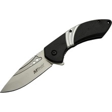 Magicool 4214 Beyaz Kamp Çakı 20CM- Yarı Otomatik, Kemerlikli, Oluklu