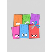 Farcy 36 Adet Okul Öncesi Çizgi Takibi Boyama Worksheet Motor Becerisi Geliştirme A4 Sayfaları