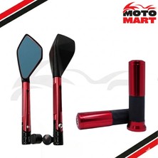 Vespa Elettrica Aksesuar Seti-Kırmızı -MA08301