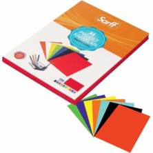 Sarff A-4 Cilt Kapağı 450 Micron Buzlu Şeffaf 50 Li (1 Paket 50 Adet)