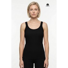 Cottonland Kadın Clarısa Esnek Pamuk Ribana Fit Kesim Ince Atlet