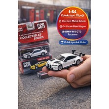 Toyfest Bmw M4 Gt3 1:64 Hobbiez World Die-Cast Metal Model Araba Koleksiyonluk Beyaz Cca Seri 14+