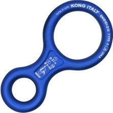 Kong Italy Kong 8 Classic Descender – Sekizli Indirici Iniş Aleti – En 15151-2 | Uıaa Onaylı Chan Blue