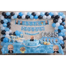 Sihirbaz Shop Patron Bebek Doğum Günü Parti Seti, Patron Bebek Iyiki Doğdun Konsept