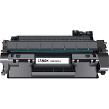 Hp M401DW / M425DW Yazıcı Uyumlu CF280X (80X) Muadil Toner – 6900 Sayfa Çipli Siyah