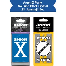 Areon x Party + No Limit Black Crystal Avantajlı Paket